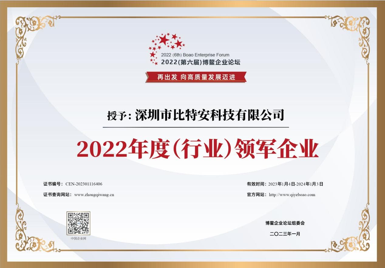 2022年度（行业）领军企业